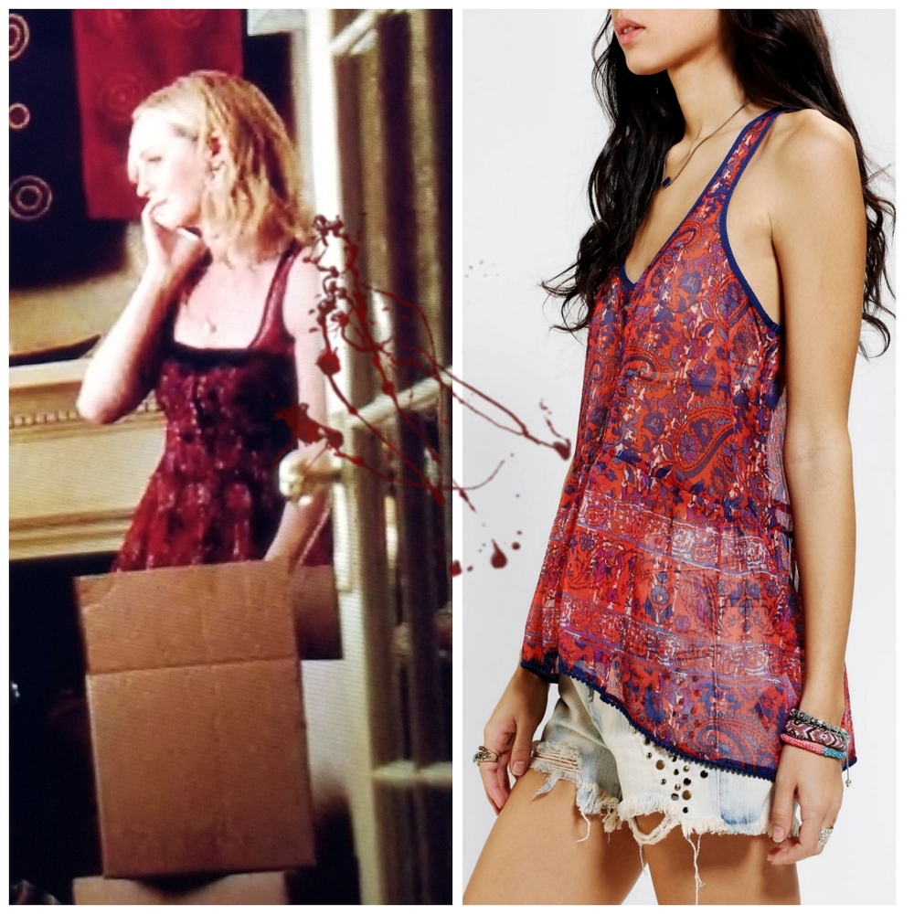 UO Ecote peplum tank, M
